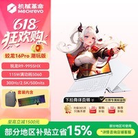 机械革命蛟龙16Pro 潮玩版 16英寸游戏电竞笔记本电脑(R9-9955HX 16G 1T RTX5060 300Hz白)包鼠套装