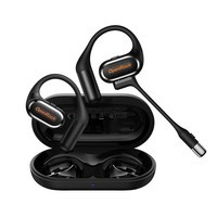 OpenRock开石OpenRock Link20开放式话务耳机无线磁吸咪杆通话降噪通话灭噪一机两用 黑色
