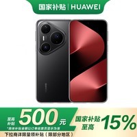 华为（HUAWEI）Pura 80 Pro 12GB+256GB 釉黑 一英寸主摄 个性色卡 AI辅助构图 华为手机