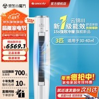 格力(GREE)空调 云锦三代/云锦PRO 【国家补贴20%】新一级能效节能 3匹/2匹立式柜机 变频冷暖 高温自清洁 云锦III 3匹 云锦三代【严寒酷暑稳定运行】