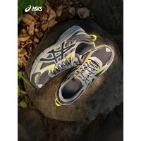 亚瑟士越野跑步鞋男鞋女鞋舒适运动鞋耐磨跑鞋 GEL-VENTURE 6 【男女】炭灰色/黄色 41.5