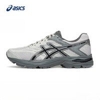 asics男鞋网面跑步鞋缓震跑鞋透气舒适运动鞋 GEL-FLUX 4 灰色/黑色 41.5