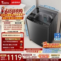 小天鹅（LittleSwan）【价低全网直播间】波轮洗衣机全自动家用 12KG大容量 直驱变频 TB12-1809DT 一级能效 京东自营
