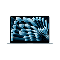 Apple/苹果AI笔记本/2025款MacBookAir 15英寸M4(10+10核)16G 512G天蓝色电脑MC7C4CH/A