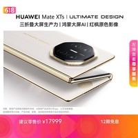HUAWEI Mate XTs 非凡大师 皓白16GB+256GB三折叠大屏生产力 鸿蒙大屏AI 华为三折叠屏 鸿蒙系统华为手机