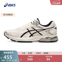 亚瑟士ASICS男鞋网面跑步鞋缓震跑鞋透气舒适运动鞋 GEL-FLUX 4 桦木色/黑色 42.5