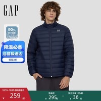 盖璞男装2025秋冬时尚logo轻薄立领羽绒服简约休闲保暖外套657225