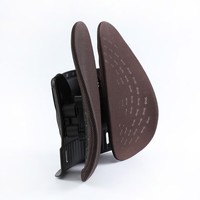 冠楚人体工学护腰靠垫办公椅坐垫 咖色