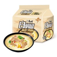 康师傅方便面 黑白胡椒 白胡椒猪肚鸡面五连包102g*5 泡面袋装 方便食品