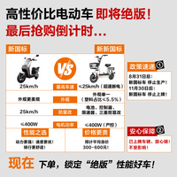 雅迪【爆款清仓价保底价 随时断货】智跑02电动自行车智能电动车安全锂电通勤新国标灰有浙码广E码