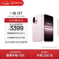 一加 13T 16GB+512GB 怦然粉 oppo 性能超强小直屏 骁龙 8 至尊版 冰川电池 AI 5G游戏拍照智能手机