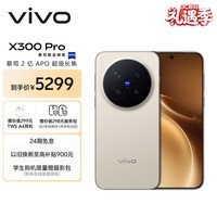 vivo X300 Pro 12GB+256GB 旷野棕 蔡司2亿APO超级长焦 蓝图影像双芯 5年持久流畅OriginOS 6 AI手机