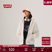 Levi\'s【商场同款】李维斯25年新款男士连帽工装外套003L7 白色 003L7-0000 L
