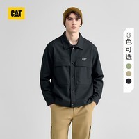 CAT卡特25季新款男士商务通勤休闲夹克 黑色 3XL