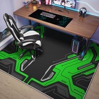 KAYE电竞房地毯客厅男生隔音电脑椅垫子大面积全铺免洗可擦卧室床边毯 SJR-Y变形机甲座舱 120X160cm