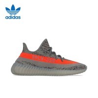 阿迪达斯Yeezy350椰子青少年学生透气运动鞋 36