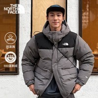 北面（The North Face）北面羽绒服男秋冬款户外防泼水防风羽绒服连帽外套8GKG 8GKG/RPI /550蓬 M