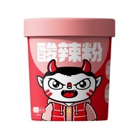 食族人活力酸辣粉110g/桶 麻辣粉丝重庆酸辣粉方便速食品休闲零食