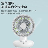 荣事达(Royalstar)家用电风扇空气循环扇台扇桌面小风扇办公宿舍台式可摇头通风换气扇 FX490