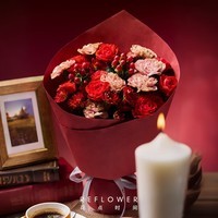 花点时间红玫瑰花束情人节浪漫礼物鲜花34.9元