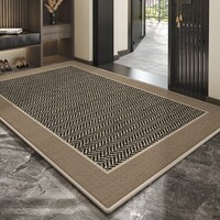 布迪思入户门地垫门口脚垫进门垫防滑垫家用刮泥垫子浴室吸水垫可裁剪 云澶 40*60CM两件装