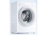 松下(Panasonic)白月光超薄 滚筒洗衣机全自动 10KG大容量 505mm超薄机身 超大筒径 光动银除菌 除毛 XQG100-M2Q1