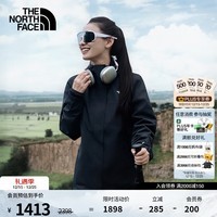 北面（The North Face）三合一冲锋衣女抓绒内胆防风防水吸湿排汗防勾丝25秋冬上新|8HM5 4H0/宇宙黑 L/165