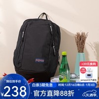 JANSPORT杰斯伯双肩包男女25L旅行校园运动户外背包书包 T55B  31Y 黑色