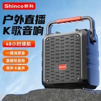 新科D65无线蓝牙音箱户外音响弹唱乐器音箱广场舞家用手提K歌话筒监听声卡一体机家庭KTV