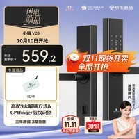 德施曼(DESMAN)智能门锁电子锁家用防盗门锁指纹密码锁小嘀V20
