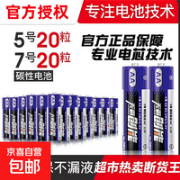 电动车电池五号七号碳性电池普通儿童玩具电子秤电视空调遥控器 7号电池 12粒装