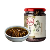 川娃子葱油酱拌面酱拌饭酱 上海风味调味酱 黑葱油汁 230g*1瓶