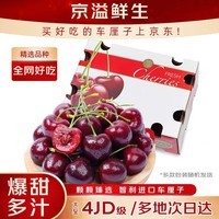 京溢鲜智利车厘子礼盒装【JD/顺丰】进口樱桃水果年货节送礼物品盒 5斤(净重)  礼盒装 2J级28-30mm