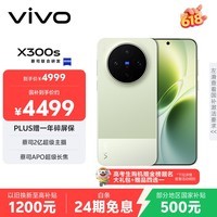 vivo X300s 12GB+256GB 胶片绿 蔡司2亿超级主摄 蔡司APO超级长焦 144Hz蔡司大师色彩屏 拍照 AI手机