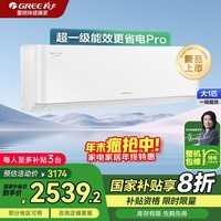格力（GREE）空调 云佳Pro【超级省电】  新能效 变频冷暖 自清洁 壁挂式 卧室空调挂机 国家补贴20% 大1匹一级能效云佳Pro新款上市