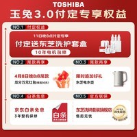 东芝(TOSHIBA)玉兔3.0滚筒洗衣机 10KG大容量 1.32洗净比 一级能效 六除净屑【新品上市】纯平全嵌 AI微智投 滚筒 10kg DG-10T186BW
