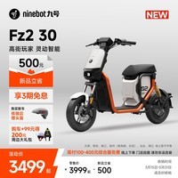九号（Ninebot）【新国标电自新品】九号电动Fz2 30电动自行车9号智能电动车【门店自提】 到门店自选颜色
