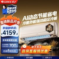 格力（GREE）空调挂机家用 全能王1.5匹 新一级能效变频冷暖节能省电卧室 官方正品家电国家补贴 1.5匹一级能效Ai全能王-新品（若华金）