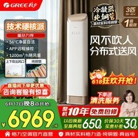 格力空调柜机 3匹 新一级能效 变频冷暖 纯铜管 省电舒适风 客厅立柜式空调柜机 国家补贴 官方正品 王者 3匹 上下出风 董总力荐