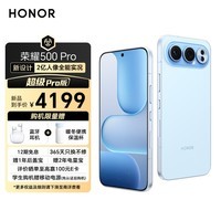 荣耀500 Pro 超级Pro版 肖战同款 骁龙8至尊旗舰芯 8000mAh电池 5G AI 学生 拍照手机 16+512