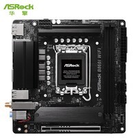 华擎(ASRock)B860I WiFi 迷你主板 WIFI6E DDR5 支持CPU 245K/265K/265KF (Intel B860/LGA 1851)