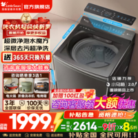 小天鹅（LittleSwan）波轮洗衣机全自动国家补贴家用10公斤小乌梅2.0水魔方变频防缠绕 一级能效 后控触屏护腰 以旧换新 【小乌梅2.0标准版】超微净泡+净渍洗去污升级 波轮