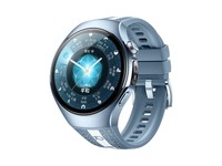 HUAWEI WATCH 十周年款46mm纪念款 蓝色 华为智能手表蓝色航天级钛合金表壳+蓝色素皮复合表带 新品上市