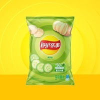 乐事（Lay\'s） 经典/大波浪/奇多系薯片 玉米棒40g/50g 单袋装办公室休闲零食 清爽黄瓜味40g
