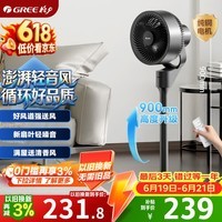 格力(GREE)【香薰满屋】遥控空气循环扇电风扇落地扇轻音家用大风力摇头卧室节能小风扇空调伴侣 FXD-1902Bg3