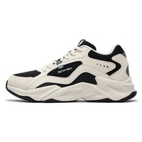 361°男鞋休闲鞋冬季潮搭加毛加绒保暖防寒舒适棉鞋休闲板鞋女 【男】曜石黑/燕麦奶6720A-1 41