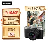松下S9（18-40mm F4.5-6.3）套机 （Panasonic）全画幅微单 实时Lut 滤镜直出 连接app极速分享-灰银