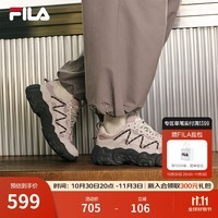 斐乐（FILA）官方女鞋猫爪6老爹鞋运动鞋2025秋季新款鞋子厚底休闲鞋 淡灰紫/淡紫色-GA 37.5