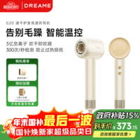 追觅韶光G20家用电吹风恒温速干吹风筒负离子高速护发无叶吹风机送礼礼物 星月白AHD7