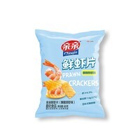亲亲（Qinqin）休闲零食大包装 虾条薯片任选经典口味怀旧膨化食品 虾片原味